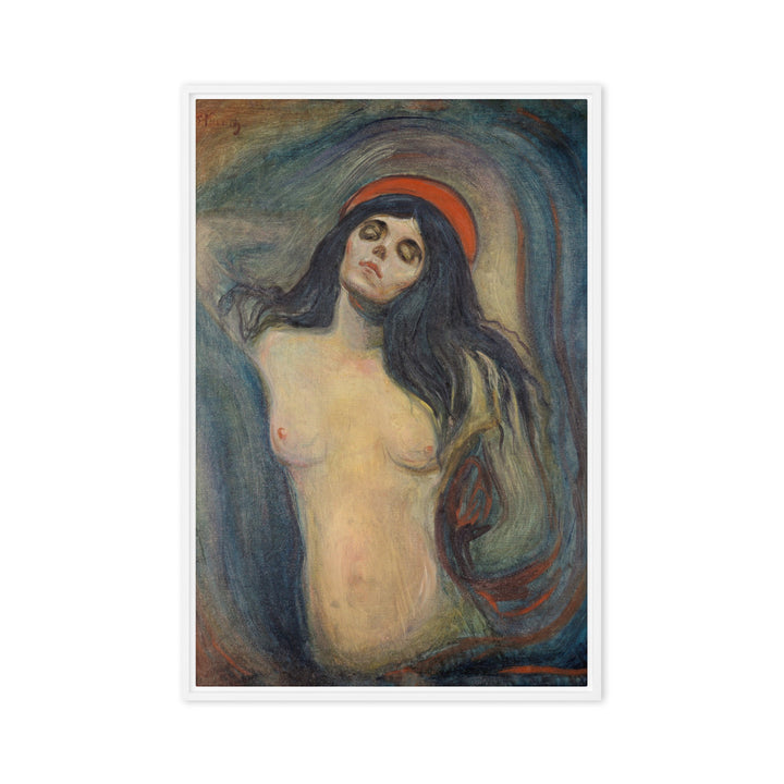 Leinwand - Edvard Munch, Madonna Edvard Munch Weiß / 51x76 cm (20″×30″) artlia