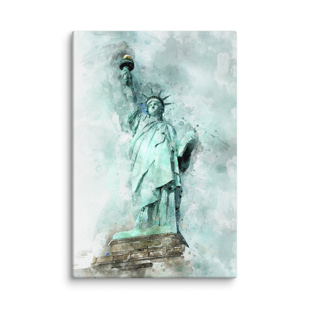 Leinwand - Freiheitsstatue Kuratoren von artlia ohne Rahmen / 51x76 cm (20″×30″) artlia