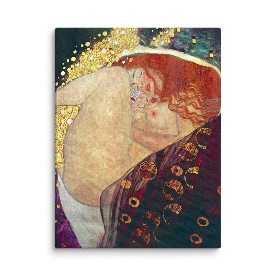 Leinwand - Gustav Klimt, Danae Gustav Klimt Ohne Rahmen / 46x61 cm (18″×24″) artlia