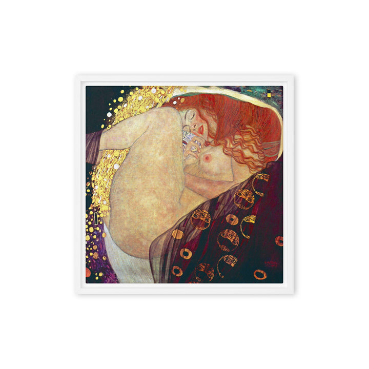 Leinwand - Gustav Klimt, Danae Gustav Klimt Weiß / 41x41 cm (16″×16″) artlia