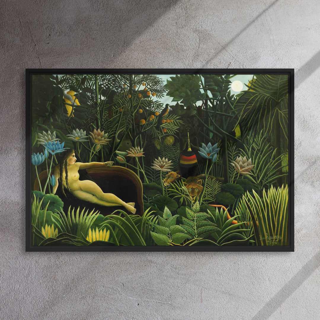 Leinwand - Henri Rousseau, Der Traum Henri Rousseau artlia