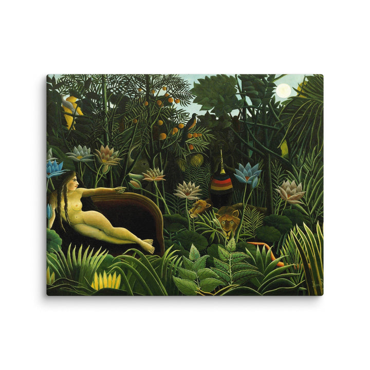 Leinwand - Henri Rousseau, Der Traum Henri Rousseau ohne Rahmen / 41x51 cm (16″×20″) artlia