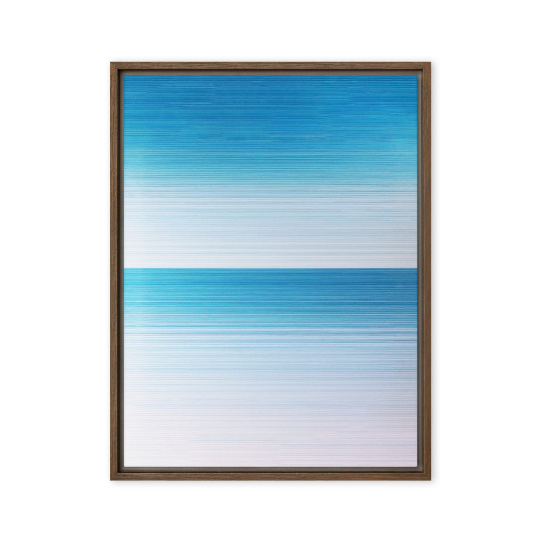 Leinwand - Horizont Kuratoren von artlia Braun / 46x61 cm (18″×24″) artlia