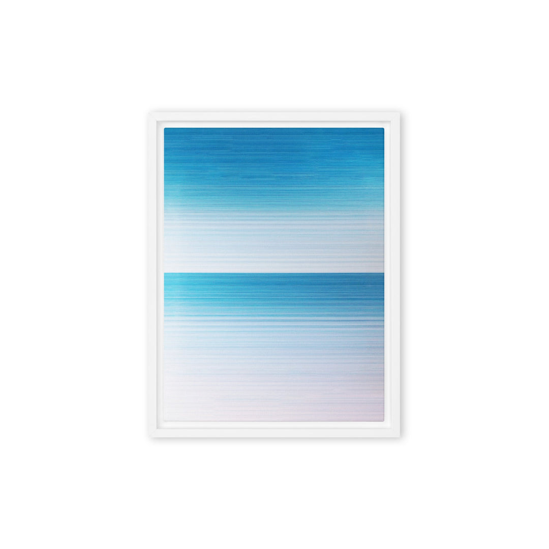 Leinwand - Horizont Kuratoren von artlia Weiß / 31x41 cm (12″×16″) artlia