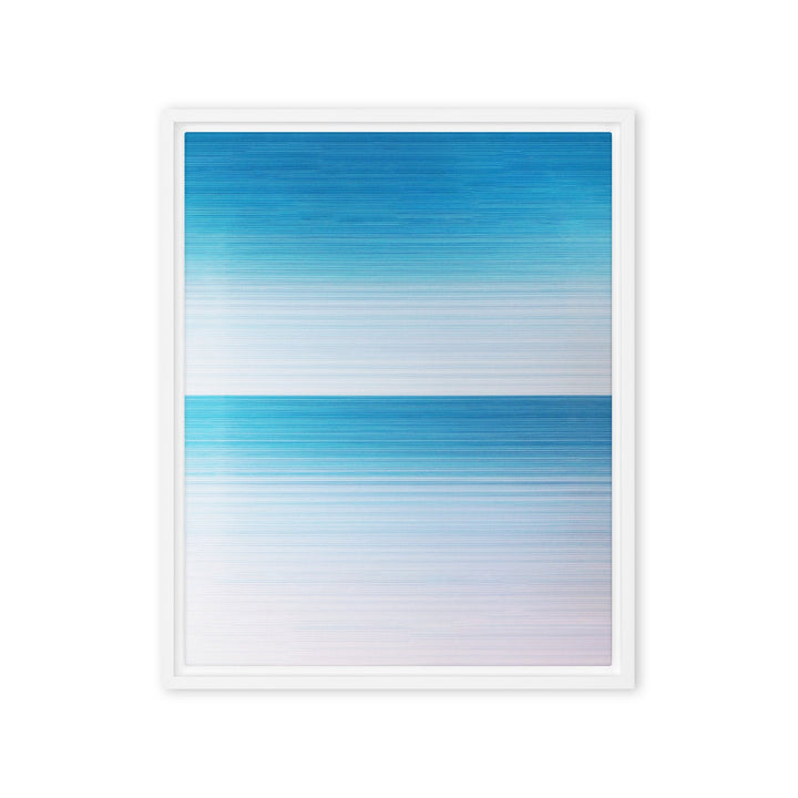 Leinwand - Horizont Kuratoren von artlia Weiß / 41x51 cm (16″×20″) artlia