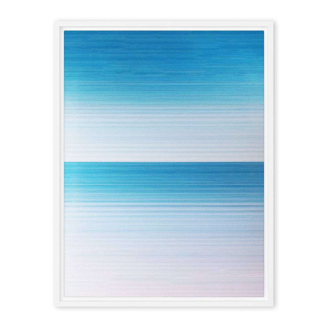 Leinwand - Horizont Kuratoren von artlia Weiß / 46x61 cm (18″×24″) artlia