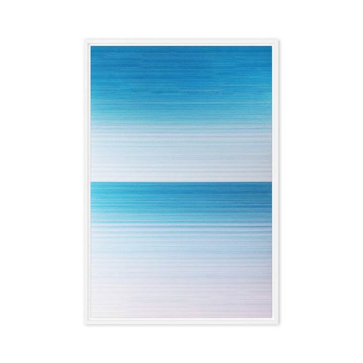 Leinwand - Horizont Kuratoren von artlia Weiß / 51x76 cm (20″×30″) artlia
