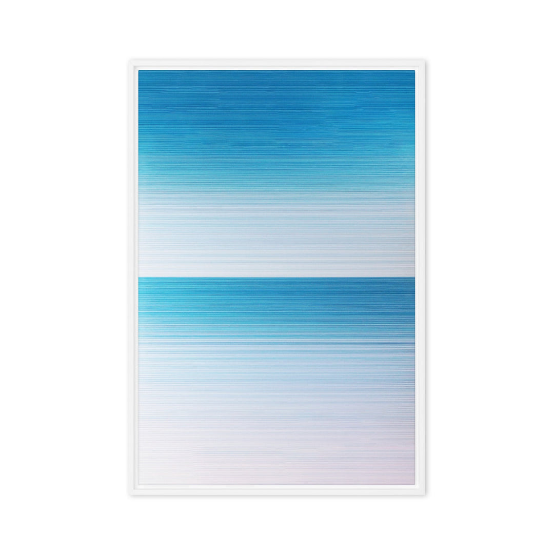 Leinwand - Horizont Kuratoren von artlia Weiß / 61x91 cm (24″×36″) artlia