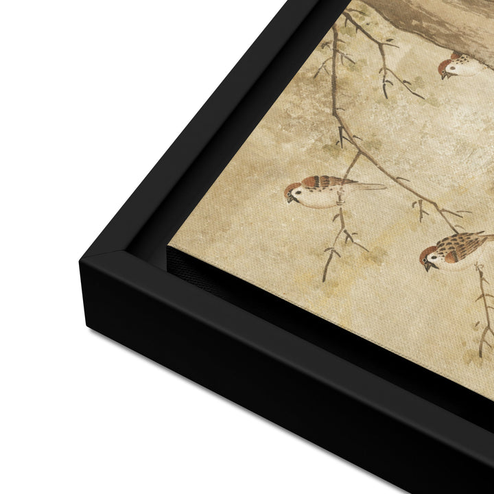 Leinwand - Katze und Spatzen, Byeon Sang-byeok Byeon Sang-byeok artlia