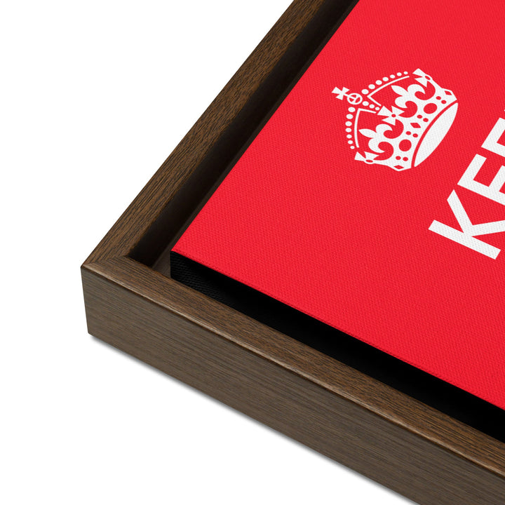 Leinwand - Keep Calm and Carry on British Government artlia