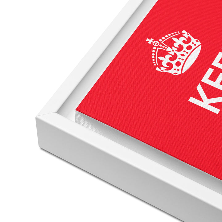 Leinwand - Keep Calm and Carry on British Government artlia