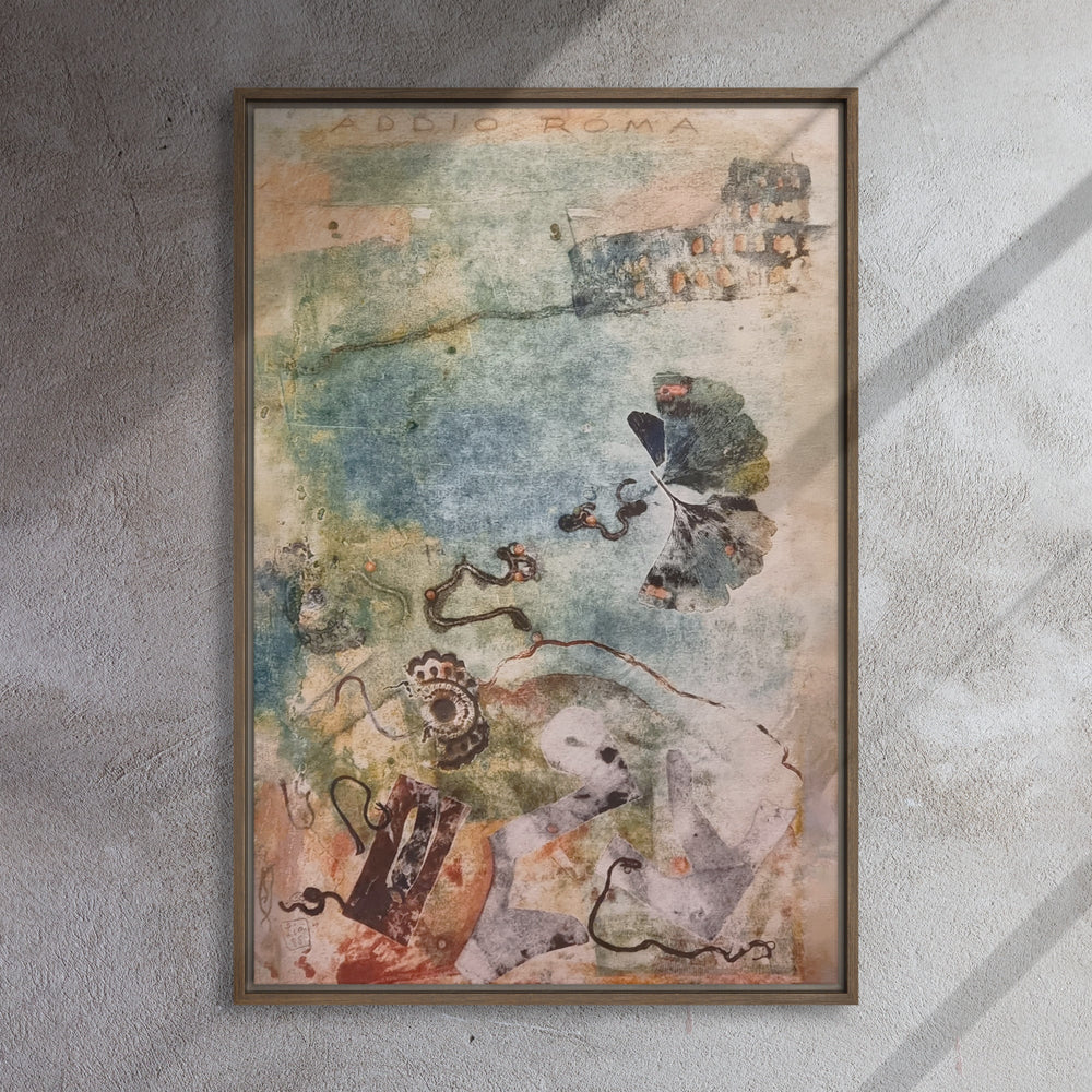 Leinwand - Lia Broecker-Jakob, Monotypie 5971 addio roma Lia Broecker-Jakob artlia