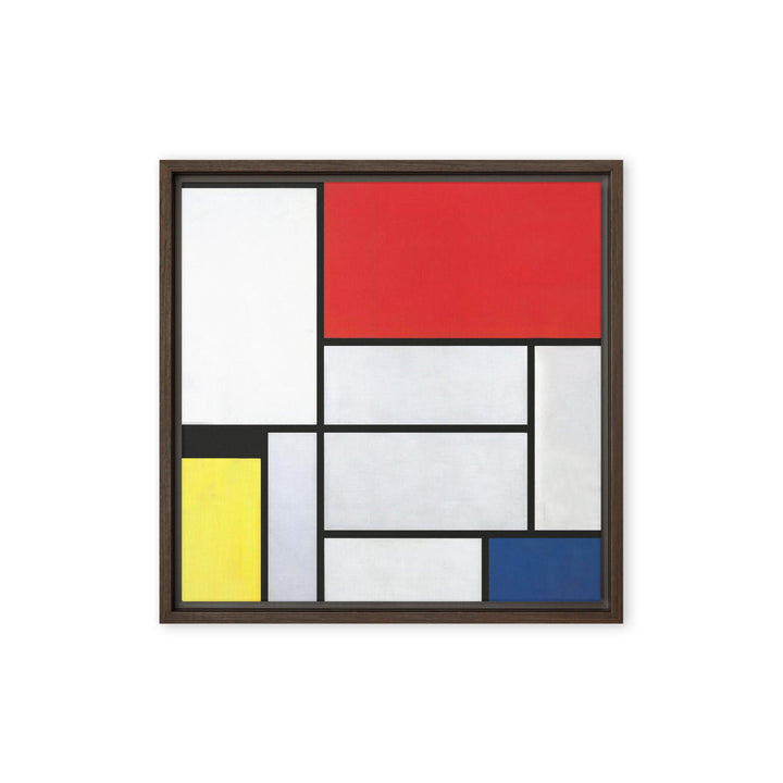 Leinwand - Mondrian, Tableau I Piet Mondrian Braun / 41x41 cm (16″×16″) artlia