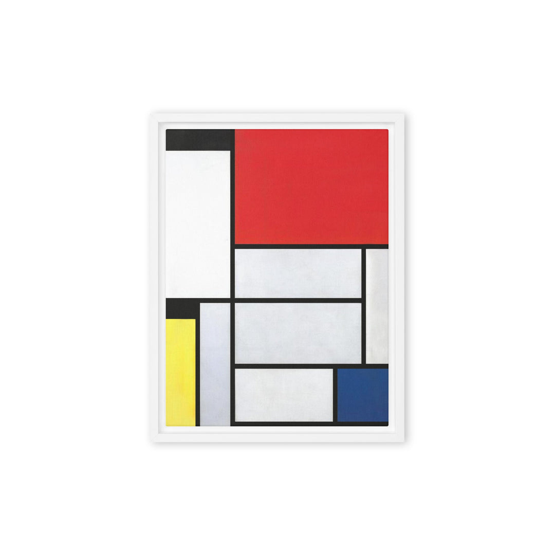 Leinwand - Mondrian, Tableau I Piet Mondrian Weiß / 31x41 cm (12″×16″) artlia