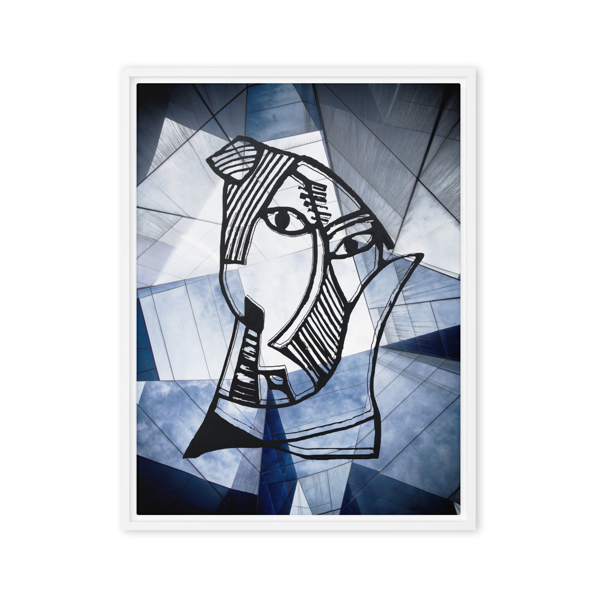 Leinwand - Pablo Picasso, Les Demoiselles d'Avignon
