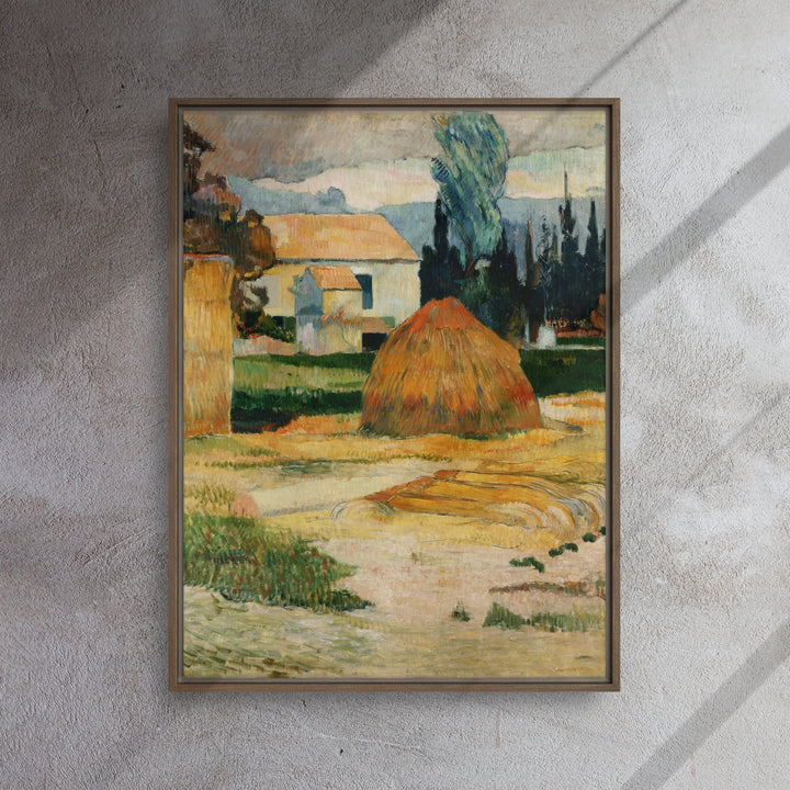 Leinwand - Paul Gauguin, Landschaft bei Arles Paul Gauguin artlia
