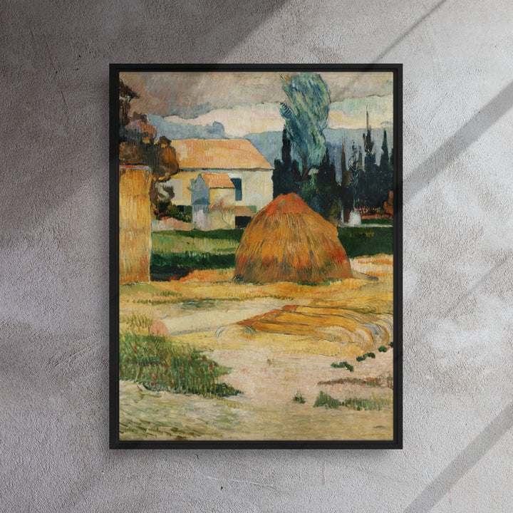 Leinwand - Paul Gauguin, Landschaft bei Arles Paul Gauguin artlia