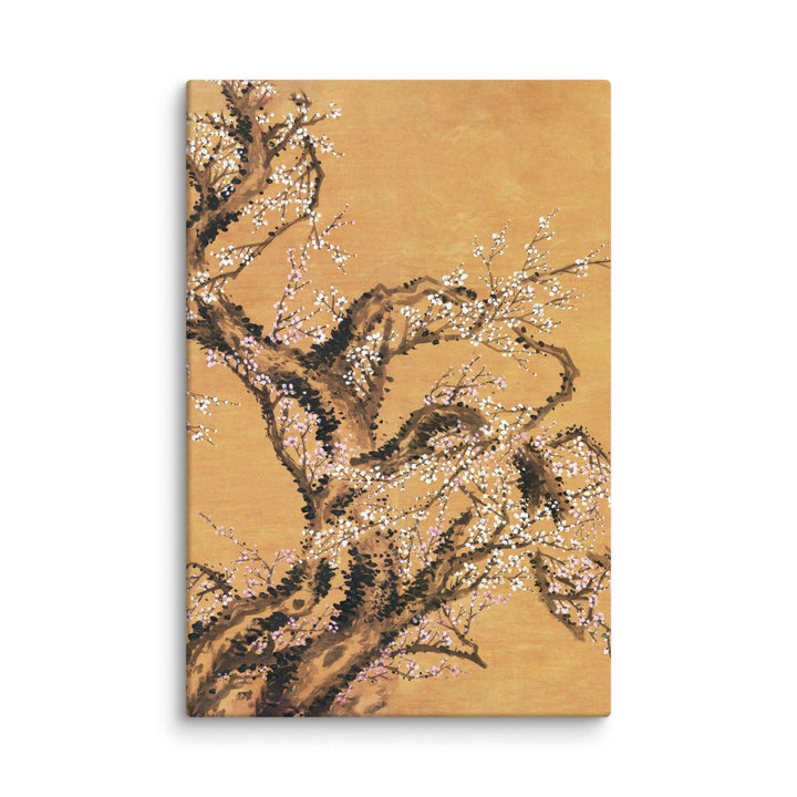 Leinwand - Rote und weiße Pflaumenblüten Jo Hee-ryong ohne Rahmen / Teil 2 / 31x46 cm (12″×18″) artlia