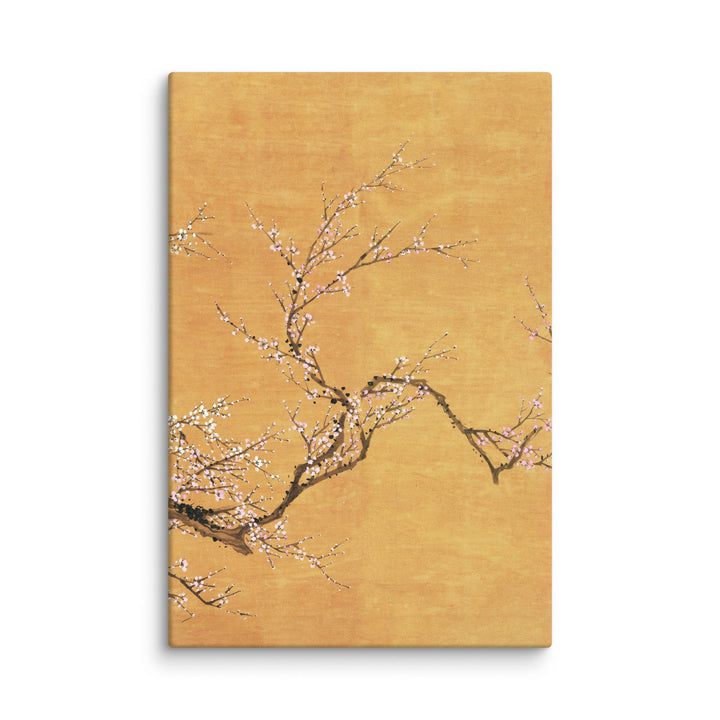 Leinwand - Rote und weiße Pflaumenblüten Jo Hee-ryong ohne Rahmen / Teil 3 / 31x46 cm (12″×18″) artlia