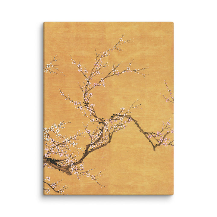 Leinwand - Rote und weiße Pflaumenblüten Jo Hee-ryong ohne Rahmen / Teil 3 / 46x61 cm (18″×24″) artlia