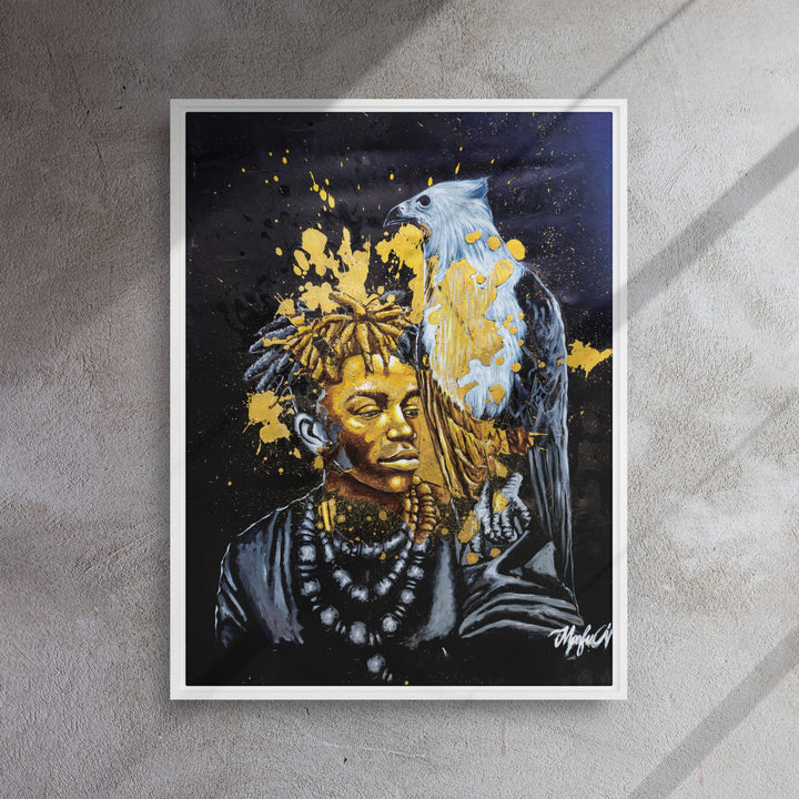 Leinwand - Royal Spirit (the Crown Prince), Nokuthula M Mpofu artlia