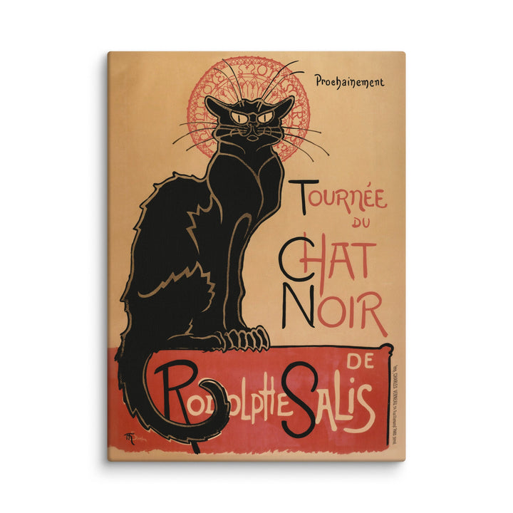Leinwand - Théophile Steinlen, Le Chat Noir ohne Rahmen / 31x41 cm (12″×16″) artlia