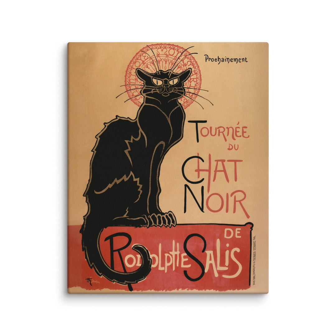 Leinwand - Théophile Steinlen, Le Chat Noir ohne Rahmen / 41x51 cm (16″×20″) artlia