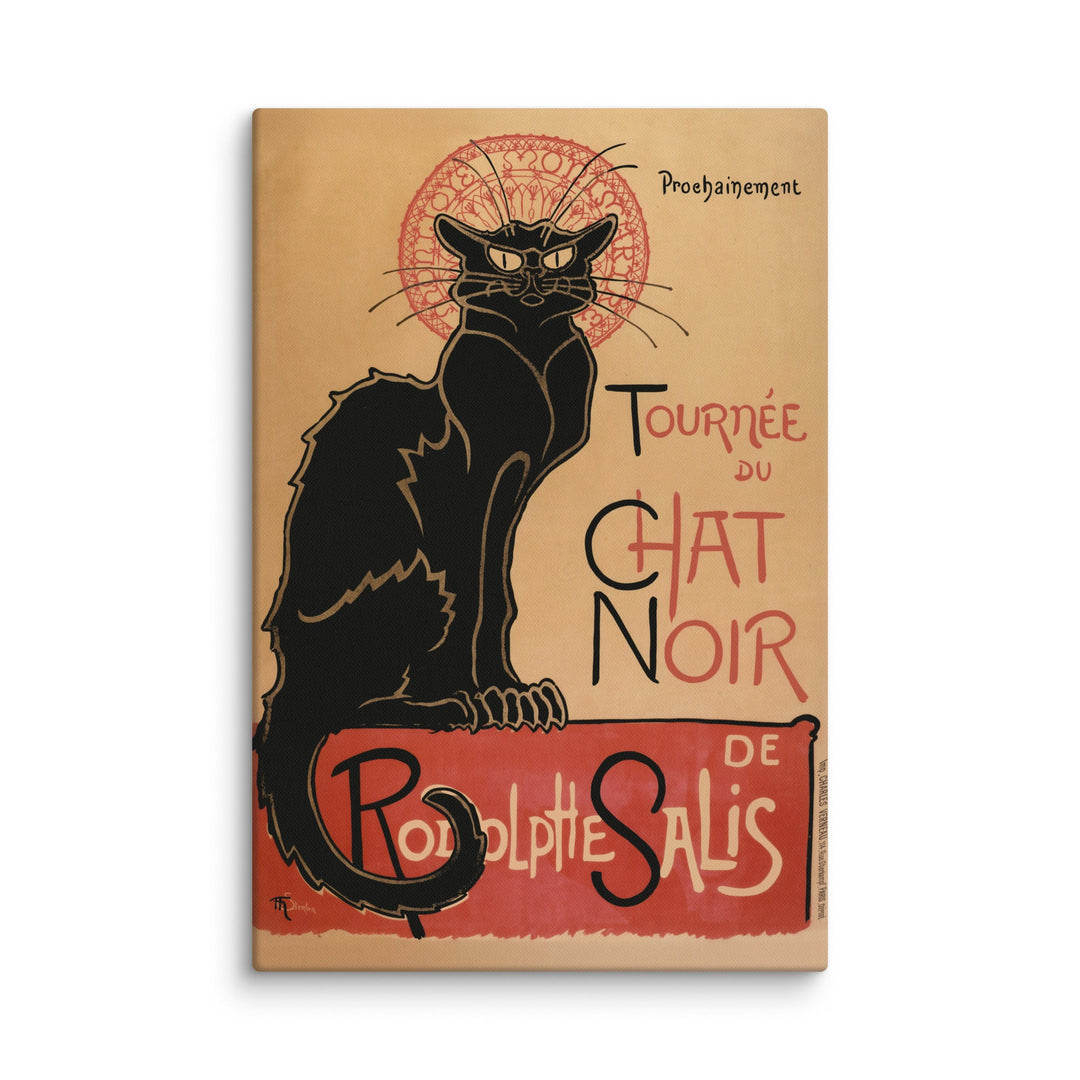 Leinwand - Théophile Steinlen, Le Chat Noir ohne Rahmen / 61x91 cm (24″×36″) artlia