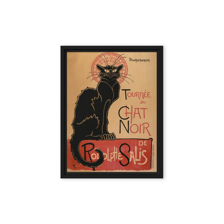 Leinwand - Théophile Steinlen, Le Chat Noir Schwarz / 31x41 cm (12″×16″) artlia