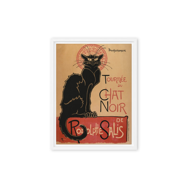 Leinwand - Théophile Steinlen, Le Chat Noir Weiß / 31x41 cm (12″×16″) artlia