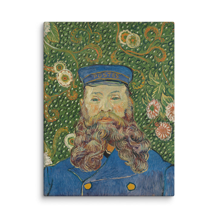 Leinwand - Van Gogh, Der Postbote, Porträt von Joseph Roulin Vincent van Gogh ohne Rahmen / 31x41 cm (12″×16″) artlia