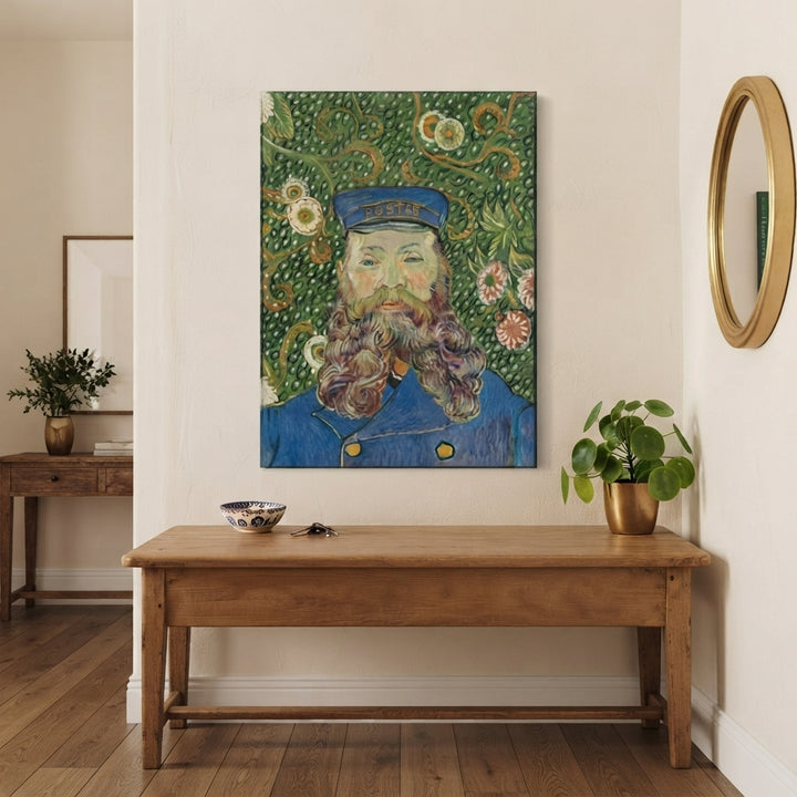 Canvas - Van Gogh, The Postman, Portrait of Joseph Roulin