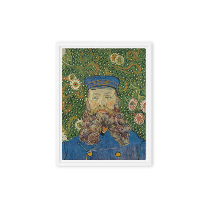 Leinwand - Van Gogh, Der Postbote, Porträt von Joseph Roulin Vincent van Gogh Weiß / 31x41 cm (12″×16″) artlia
