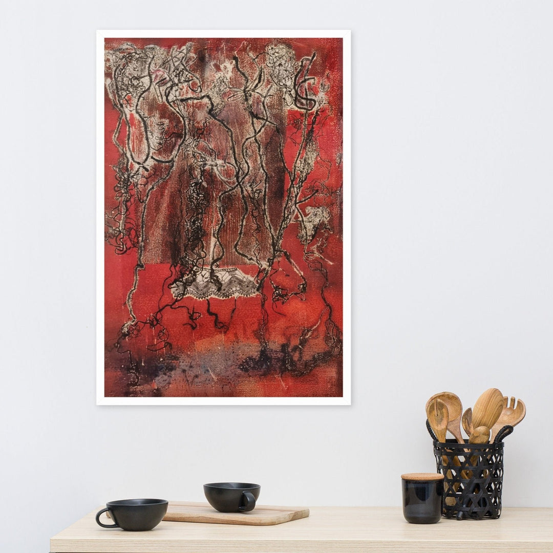 Poster - Lia Broecker-Jakob, Monotypie 5940 artlia