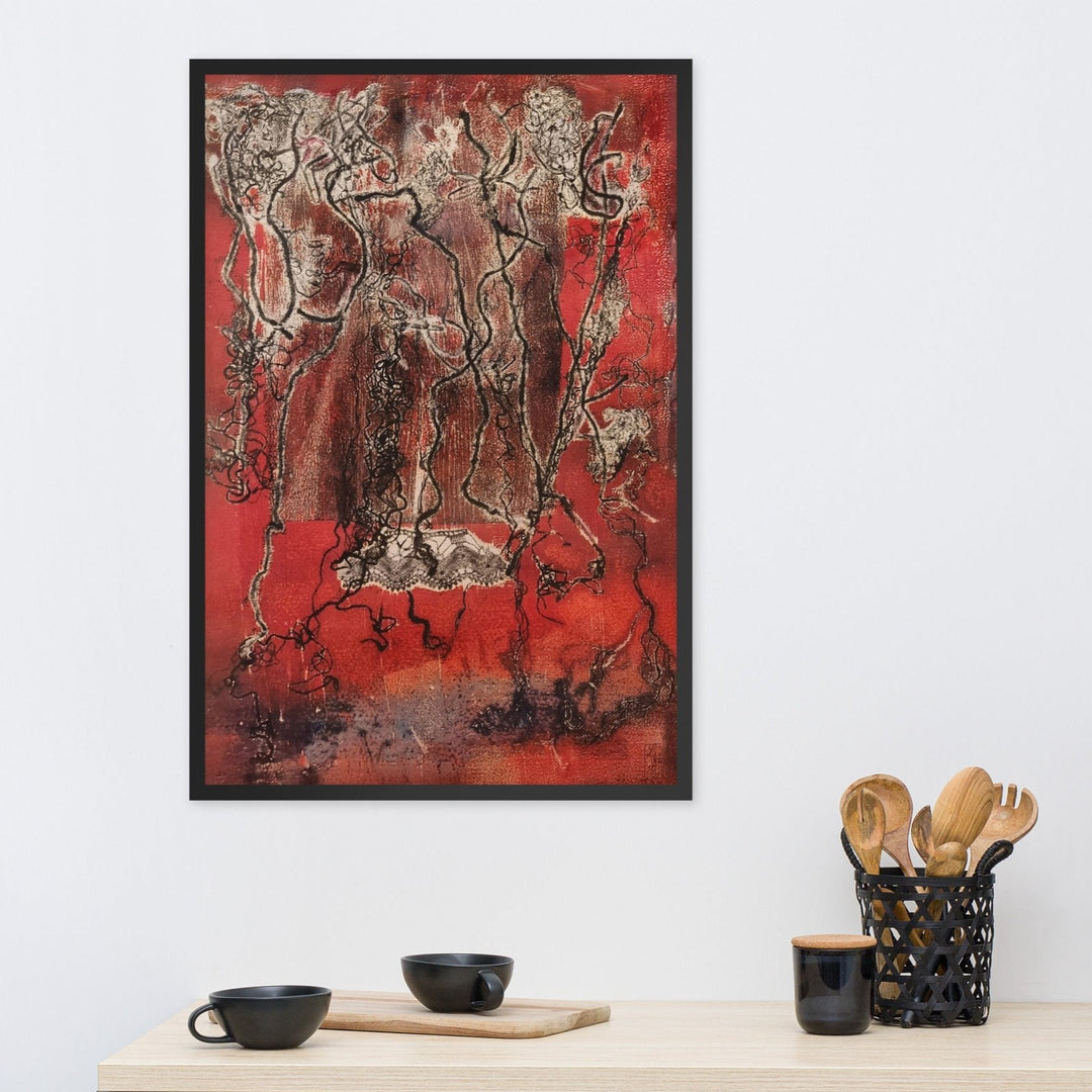 Poster - Lia Broecker-Jakob, Monotypie 5940 artlia