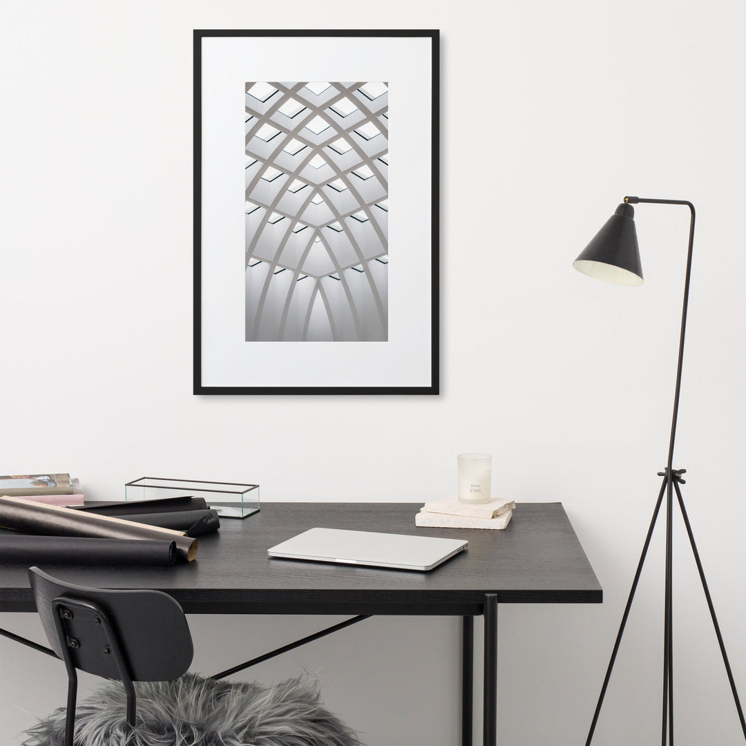 Poster mit Passepartout - Geometrisches Design Kuratoren von artlia artlia