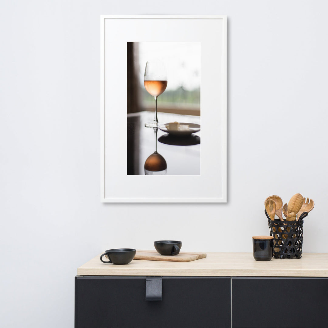 Poster mit Passepartout - Time for yourself Kuratoren von artlia artlia