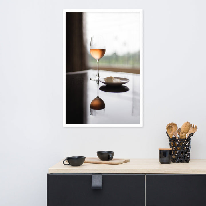 Poster mit Rahmen - Time for yourself Kuratoren von artlia artlia