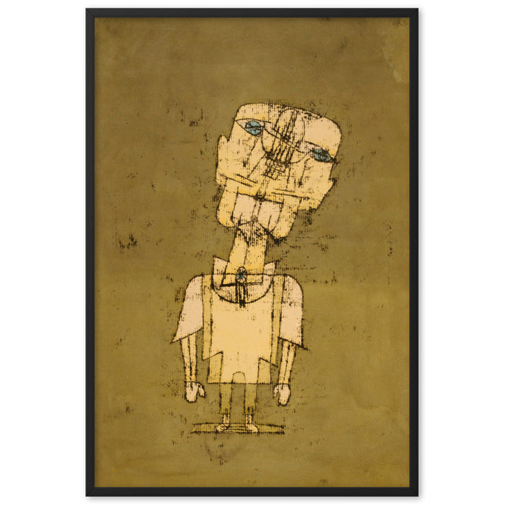 Poster - Paul Klee, Gespenst eines Genies Paul Klee Schwarz / 61×91 cm artlia