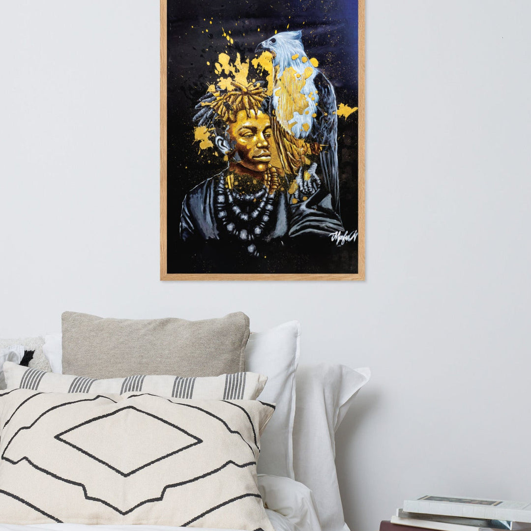 Poster - Royal Spirit (the Crown Prince), Nokuthula M Mpofu artlia