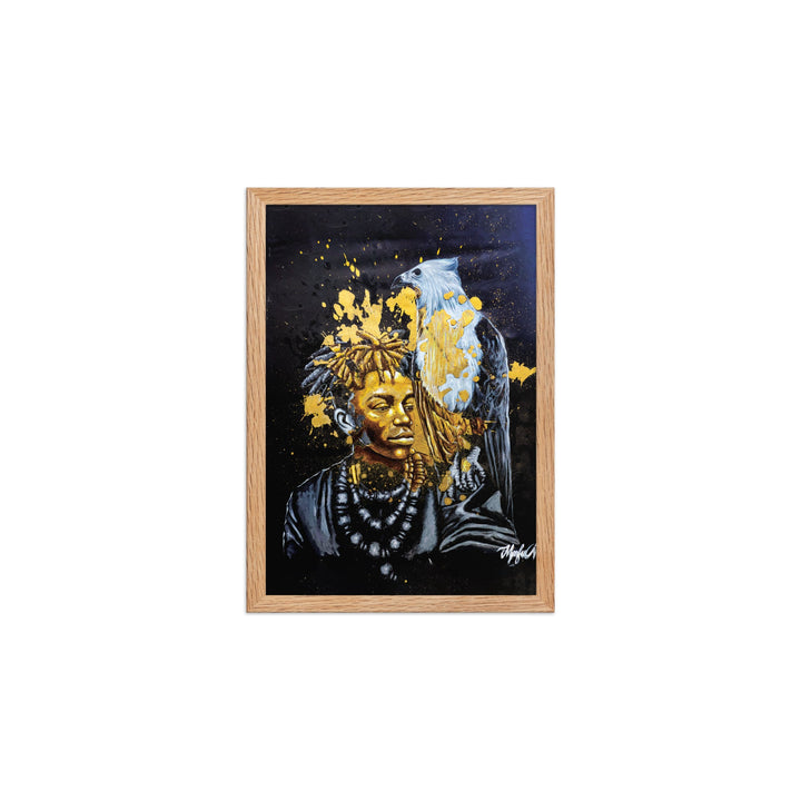 Poster - Royal Spirit (the Crown Prince), Nokuthula M Mpofu Oak / A2 (42×59.4 cm) artlia