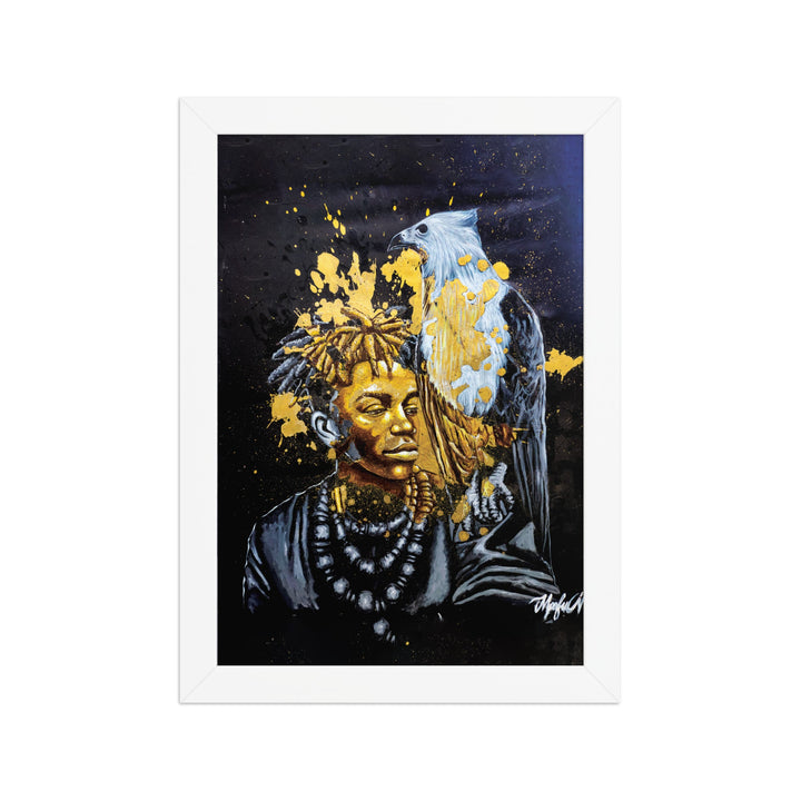 Poster - Royal Spirit (the Crown Prince), Nokuthula M Mpofu Weiß / 21×30 cm artlia