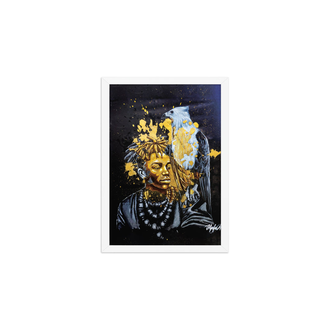 Poster - Royal Spirit (the Crown Prince), Nokuthula M Mpofu Weiß / A2 (42×59.4 cm) artlia