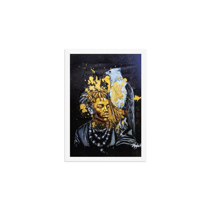 Poster - Royal Spirit (the Crown Prince), Nokuthula M Mpofu Weiß / A2 (42×59.4 cm) artlia