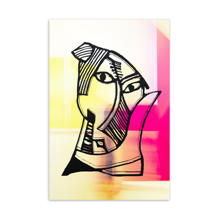 Postkarte - Pablo Picasso, Les Demoiselles d’Avignon