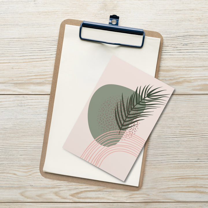 Ansichtkaart - Boho Planten