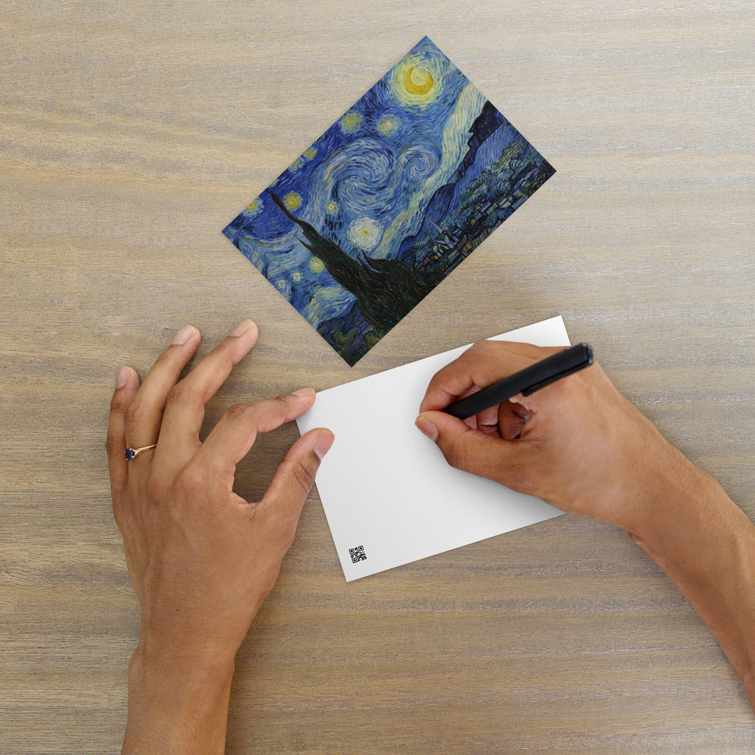Postkarte - Starry Night, Van Gogh