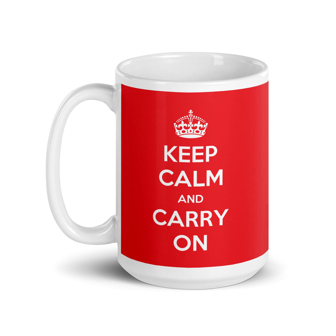 Tasse - Keep Calm and Carry on British Government 0.44 L (15 oz) artlia