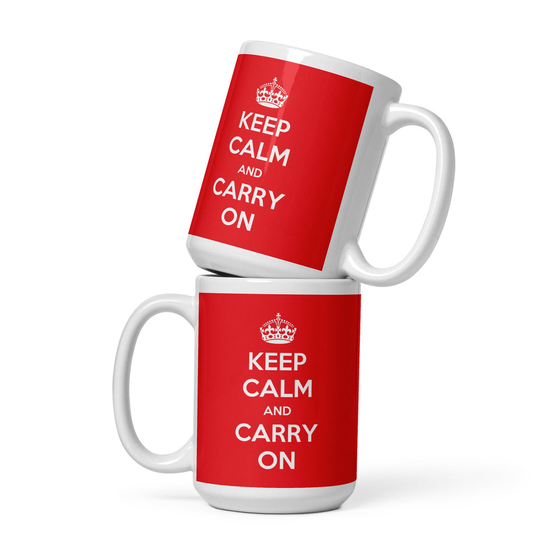 Tasse - Keep Calm and Carry on British Government artlia
