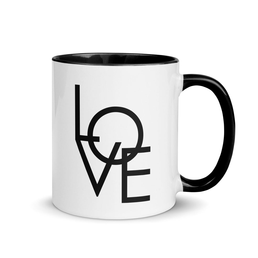 Tasse - LOVE in Gothic Kuratoren von artlia 0.33 L (11 oz) / Innenseite schwarz artlia